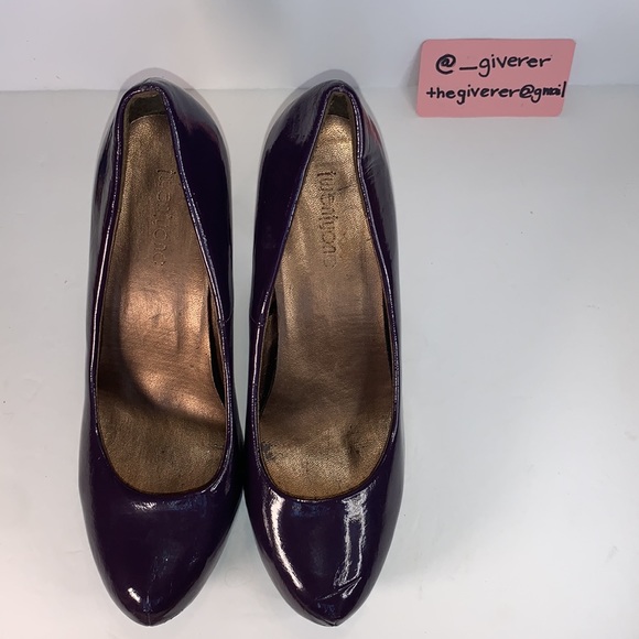 Size 8 Deep Purple / Eggplant Heels - Picture 8 of 15